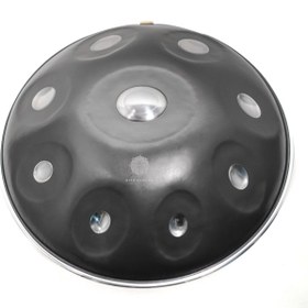 تصویر هنگ درام کیتاپنتام سری اکلیپس طرح BLACK OXIDE (بلک اکساید) فول پولیش سیلور 9 نت D kurd 