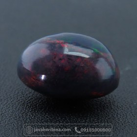 تصویر نگین انگشتر اوپال آبی کد ۳۴۳۲۹ 