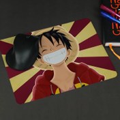 تصویر موس پد طرح انیمه وان پیس لوفی One piece Luffy 