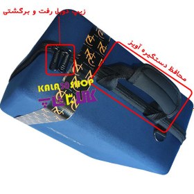 تصویر کیف حمل ایکس باکس سری ایکس (XBOX Series X) دارای فوم ضد ضربه سرتاسری نهل - آبی XBOX Series X Bag - XBOX Series X Travel Case