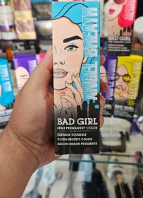 تصویر شامپو رنگ مو فانتزی برند دختر بد BAD GIRL 