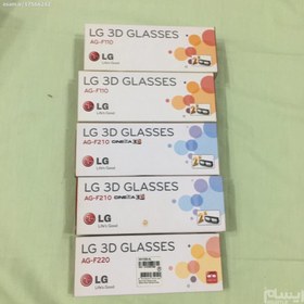 تصویر عینک سه بعدی اصلی تلویزیون LG 