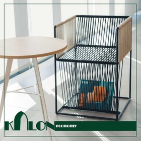 تصویر صندلی نهارخوری فلزی کالون اکونومی مدل KE-0052 