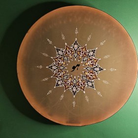 تصویر دف خط و تذهیب مدل هو 