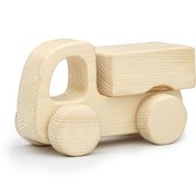 تصویر اسباب بازی چوبی دارمازو مدل ماشین چوبی کامیون شاهوار 