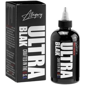 تصویر رنگ الترا بلک آلگوری آمریکا لاینر و شیدر - 240میل Ultra black allegory