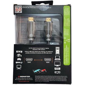 تصویر کابل HDMI برند مانستر Monster طول ۱.۵ متر 