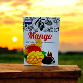 تصویر عود دست ساز آبشاری رایحه مانجو Mango برند دارشان Darshan MANGO