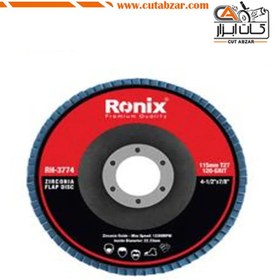 تصویر سنباده فلاپ دیسکی 180 میلیمتری P80 رونیکس مدل Ronix RH-3776 