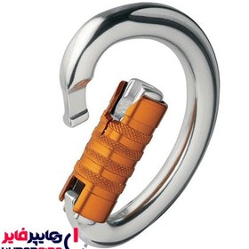 تصویر کارابین اتوماتیک نیم دایره پتزل مدل OMNI Petzel OMNI model half-circle automatic carabiner