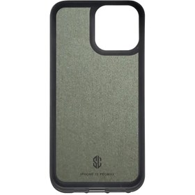 تصویر قاب چرمی موبایل مناسب برای گوشی apple iphone 12 pro - سبز ا apple aphone 12 pro leather case apple aphone 12 pro leather case