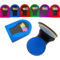 تصویر گچ مو ی رنگی فورتیس fortis Hoda Muji temporary comb color hair plaster