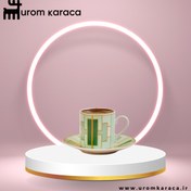 تصویر ست فنجان قهوه دو نفره کیوا سبز 80 میلی‌لیتر - کاراجا - Karaca -- 817280605- اورجینال 