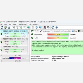 تصویر هارد یک ترابایت 1TB اصلی وسترن دیجیتال WD GREEN 