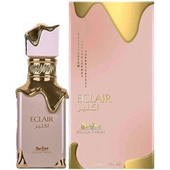 تصویر عطر ادوپرفیوم زنانه جسیکا تواین مدل اکلایر حجم ۳۵ میل رایحه شیرین 