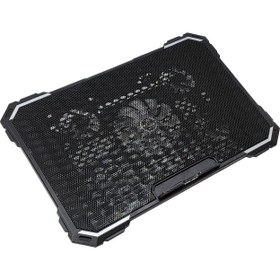 تصویر خنک کننده لپ تاپ یا کول پد تراست TPAD-4 Trust TPAD 4 Laptop Cooling Pad