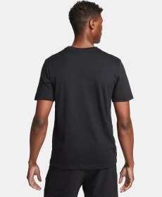 تصویر تی شرت تنیس مردانه نایک کورت NikeCourt Dri-FIT Rafa - مشکی 