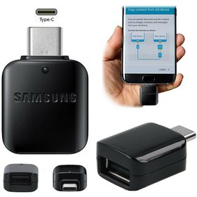 تصویر مبدل OTG تبدیل USB به USB-C مدل ++A 