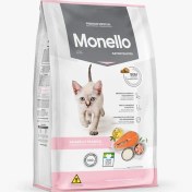 تصویر غذای خشک بچه گربه مونلو مدل کیتن monello kitten dry food