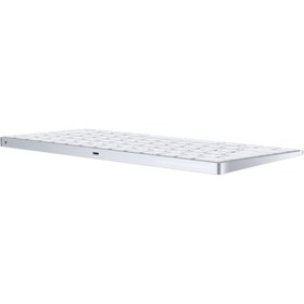 تصویر کیبورد بی سیم اپل مجیک کیبورد 2 مدل Apple Wireless Magic Keyboard 2 MLA22 Apple Magic Keyboard Silver MLA22