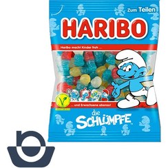 تصویر پاستیل هاریبو اسمورف ۱۷۵ گرم وگان 