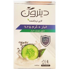 تصویر صابون کرم دار 25% و عصاره خیار دیترون 