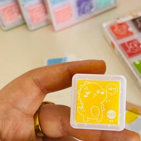 تصویر ‌رنگ انگشتی ۱۲ رنگ 