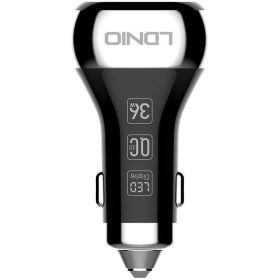 تصویر شارژر فندکی LDNIO C2 