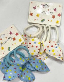 تصویر کش مو پاپیونی بسته ۴ عددی 