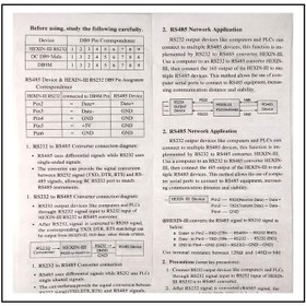 تصویر مبدل RS-232 به RS-485 برند HEXIN 
