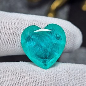 تصویر نگین سنگ کوارتز معدنی دابلت شده کد 36310 