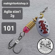 تصویر لانسه ماهیگیری مپس مدل سوسکی سایز ۳ 