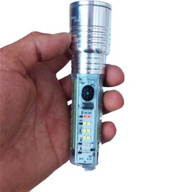تصویر چراغ قوه دستی چند منظوره اسمال سان مدل ZY-F520A ا Small Sun ZY-F520A multifunctional handheld flashlight Small Sun ZY-F520A multifunctional handheld flashlight