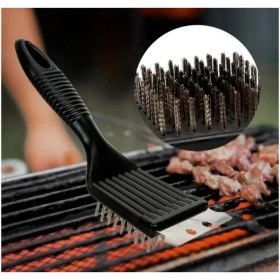 تصویر برس باربیکیو دسته دار 