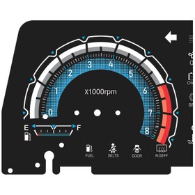 تصویر صفحه کیلومتر لیون کد 02 مناسب برای پراید 