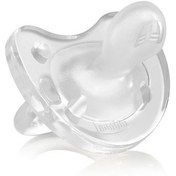 تصویر پستانک تک تمام سیلیکونی چیکو مناسب نوزادان 0 تا 6 ماه ارتودنسی و ضد حساسیت Chicco