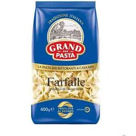 تصویر پاستا گرند دی Grand Di Pasta Farfalle با فرم پروانه ای (تولید روسیه) 400 گرم 