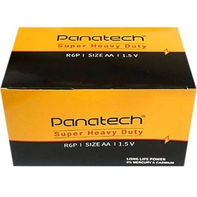 تصویر باتری دوتایی قلمی Panatech Super Heavy Duty R6P 1.5V AA Panatech Super Heavy Duty R6P 1.5V AA Battery 2 Of Pack