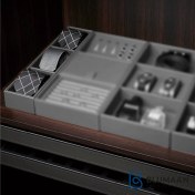 تصویر باکس چرمی ترکیبی جای کروات فرنچ استایل فانتونی 