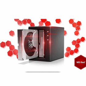 تصویر هارد دیسک اینترنال وسترن دیجیتال مدل Red PLUS ظرفیت 10 ترابایت Western Digital Red PLUS Internal Hard Drive 10TB