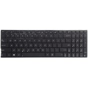 تصویر کیبورد لپ تاپ ایسوس مدل VivoBook K556 مشکی اینترکوچک بدون فریم ا ASUS VivoBook K556 Black Notebook Keyboard ASUS VivoBook K556 Black Notebook Keyboard
