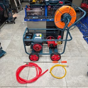 تصویر سمپاش بنزینی صنعتی باس مدل BS123ZX210-3 ظرفیت ۹.۵ اسب 