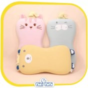 تصویر بالش مموری فوم نوزاد طرح حیوانات B1 