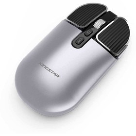 تصویر ماوس بی سیم کینگ استار مدل km375Rw mouse km375Rw(Rechargeable,wireless)kingstar