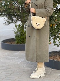 تصویر کیف تدی دوشی کرم 