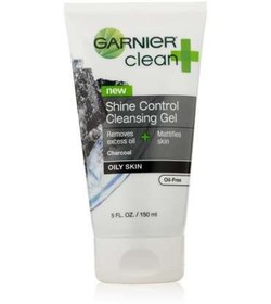 تصویر ژل پاک کننده و لایه بردار پوست گارنیر Garnier Skin and Hair Care Clean and Shine Control Cleansing Gel for Oily Skin 