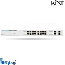 تصویر سوئیچ 16 پورت کی دی تی مدل KP-1604H3S ا KDT KP-1604H3S 16-Port Switch KDT KP-1604H3S 16-Port Switch