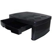 تصویر زیر مانیتوری سنا پلاستیک مدل 801 کشودار قابل تنظیم 