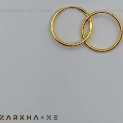 تصویر گوشواره طلا طرح ساده 
