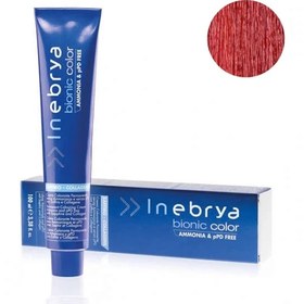 تصویر رنگ موی بدون آمونیاک اینبریا Inebrya Bionic Color ، شماره 5/60 قهوه ای قرمز گرم روشن https://poostmoobeauty.ir/product/9623